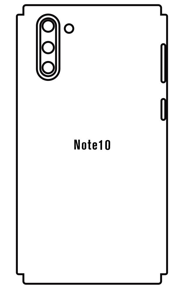 Film hydrogel Samsung Galaxy Note10 - Film écran anti-casse Hydrogel