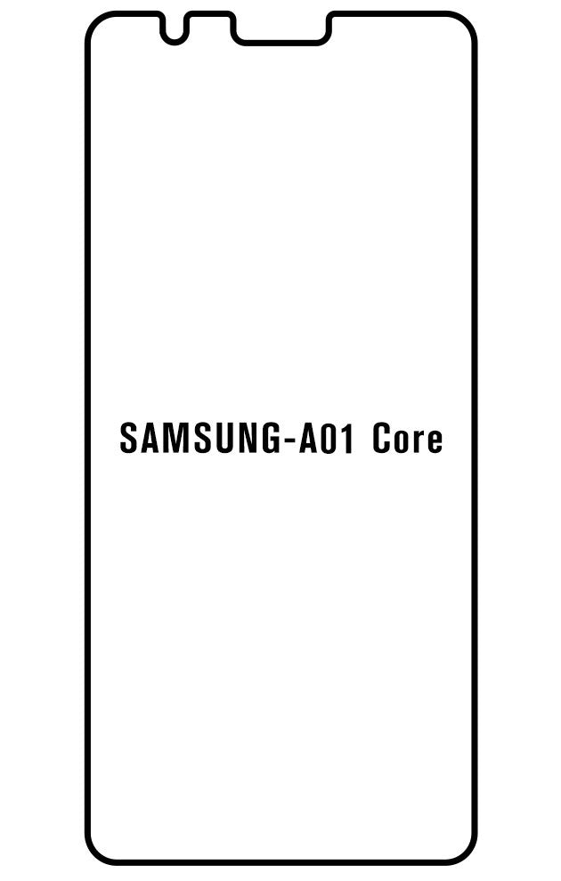 Film hydrogel Samsung Galaxy A01 Core - Film écran anti-casse Hydrogel