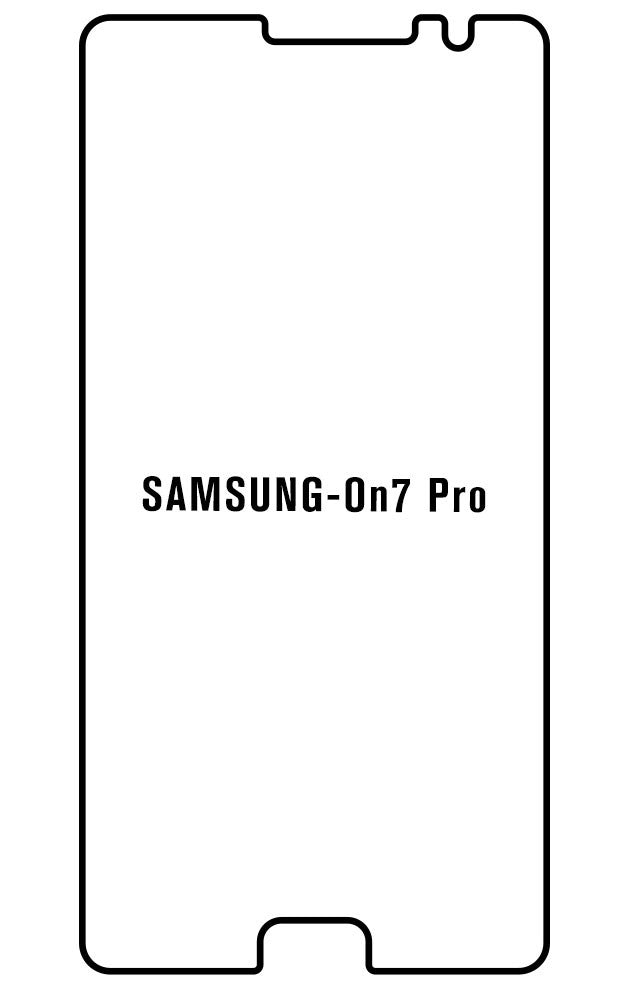 Film hydrogel Samsung Galaxy On7 Pro - Film écran anti-casse Hydrogel