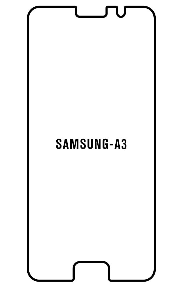Film hydrogel Samsung Galaxy A3 2016 SM-A310 - Film écran anti-casse Hydrogel