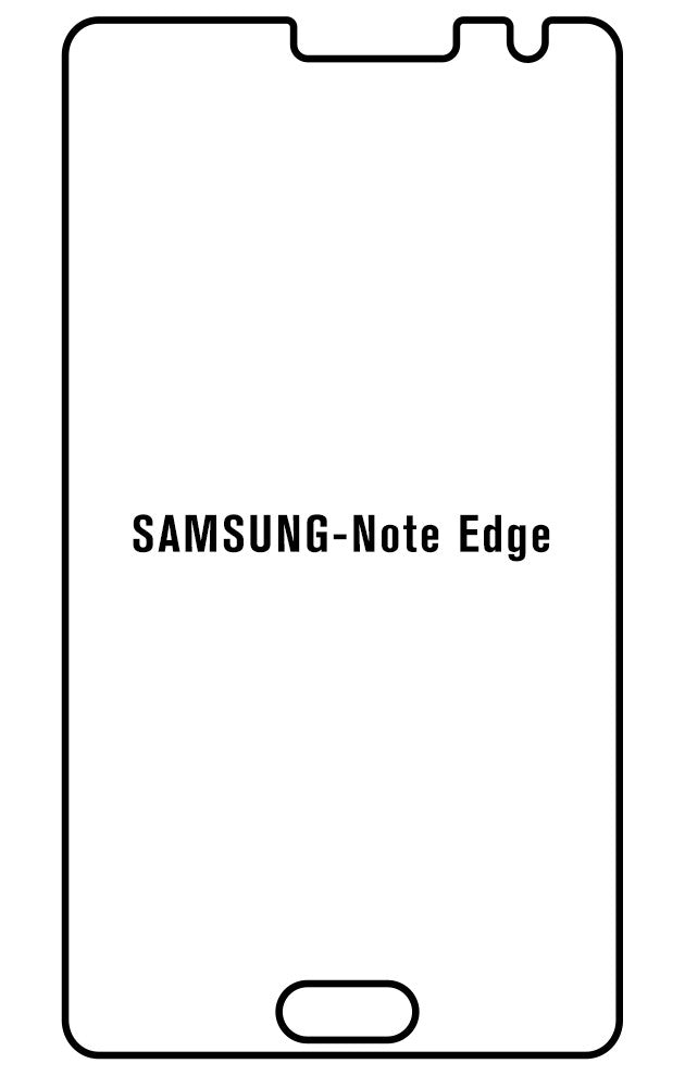 Film hydrogel Samsung Galaxy Note Edge - Film écran anti-casse Hydrogel