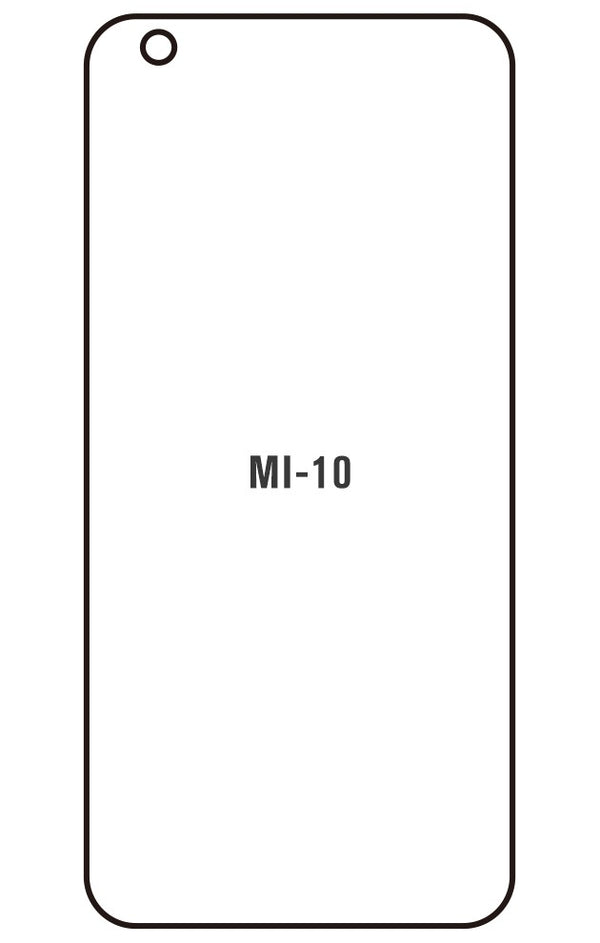 Film hydrogel Xiaomi Mi 10 5G - Film écran anti-casse Hydrogel