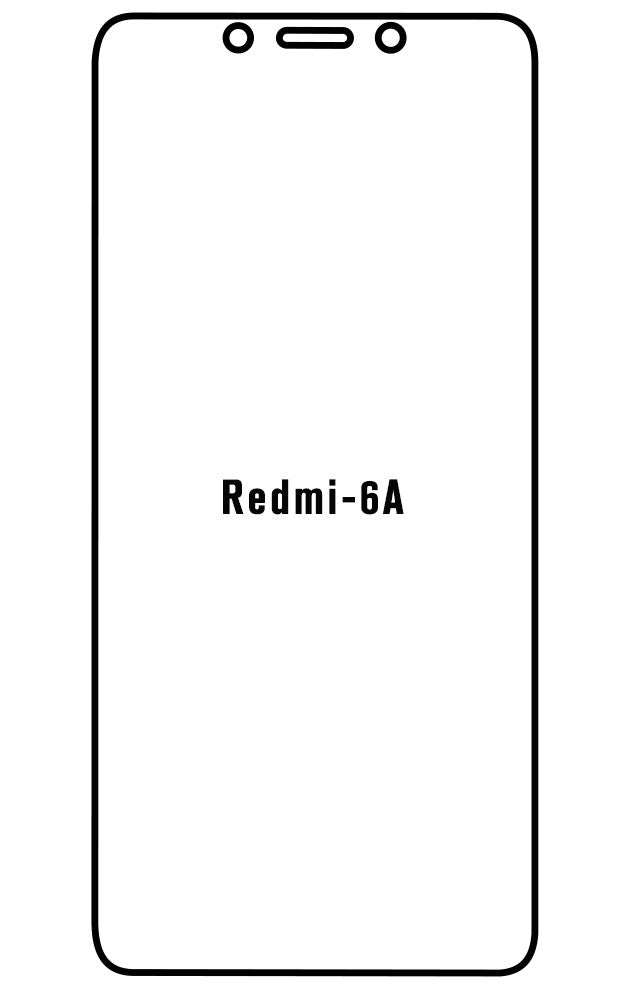 Film hydrogel Xiaomi Redmi 6A - Film écran anti-casse Hydrogel