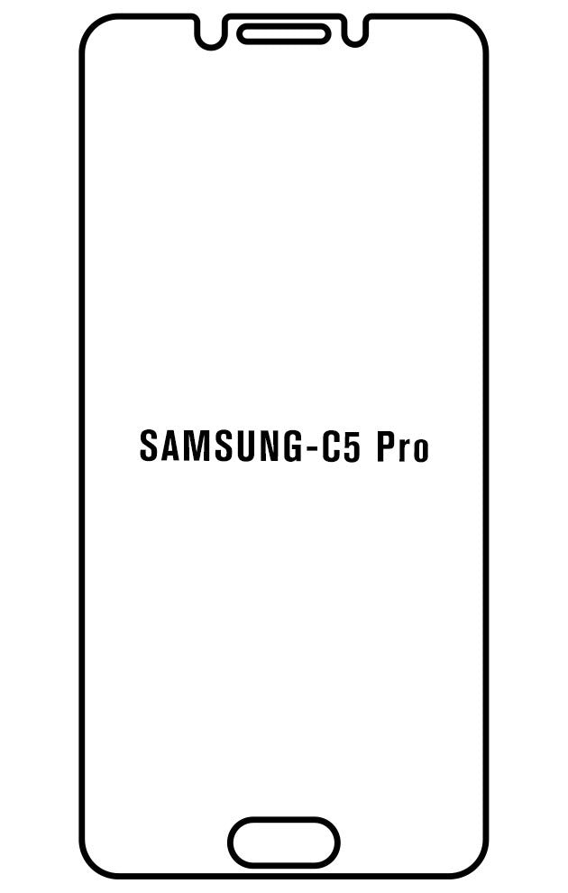 Film hydrogel Samsung Galaxy C5 Pro - Film écran anti-casse Hydrogel