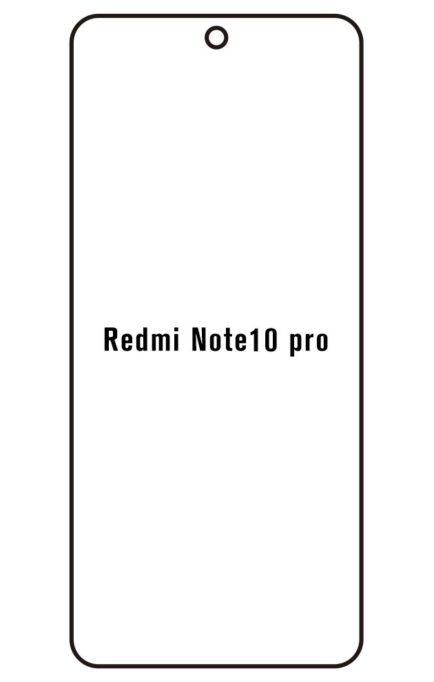 Film hydrogel Xiaomi Redmi Note 10 Pro (China) - Film écran anti-casse Hydrogel