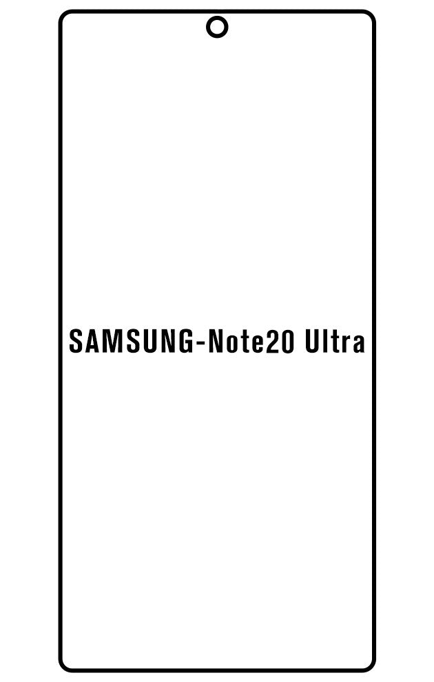 Film hydrogel Samsung Galaxy Note20 Ultra - Film écran anti-casse Hydrogel