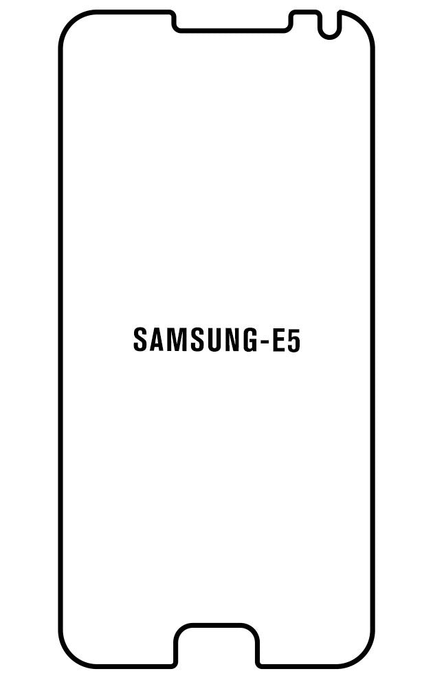 Film hydrogel Samsung Galaxy E5 - Film écran anti-casse Hydrogel