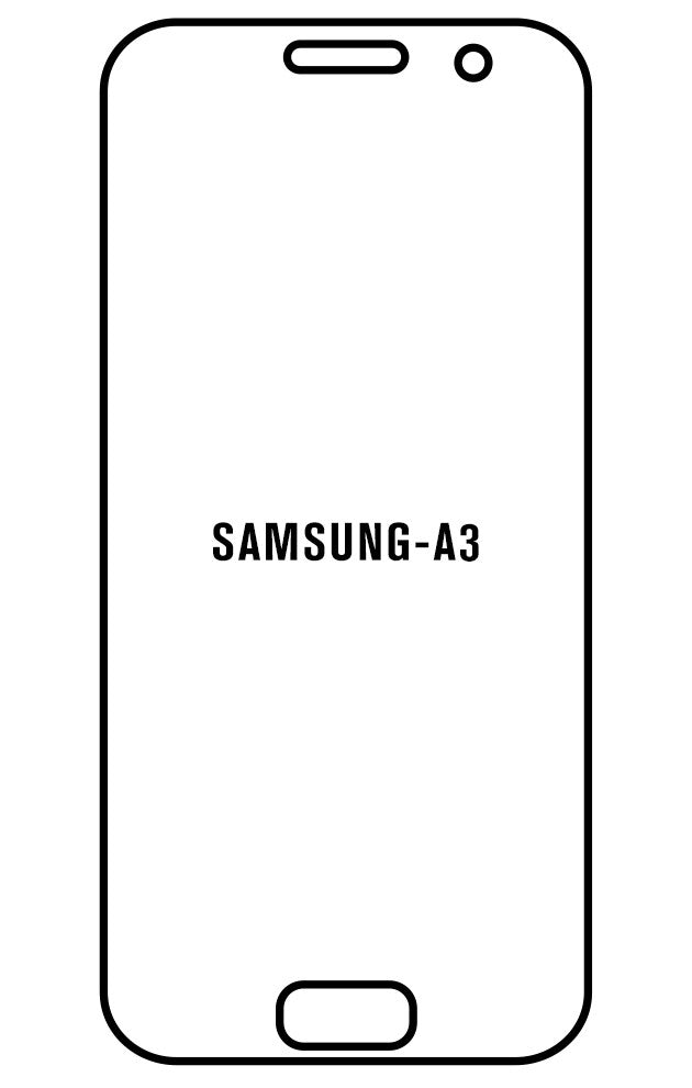 Film hydrogel Samsung Galaxy A3 2017 - Film écran anti-casse Hydrogel