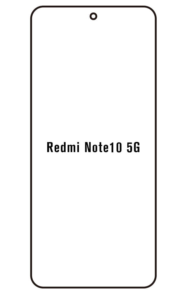 Film hydrogel Xiaomi Redmi Note 10 5G - Film écran anti-casse Hydrogel