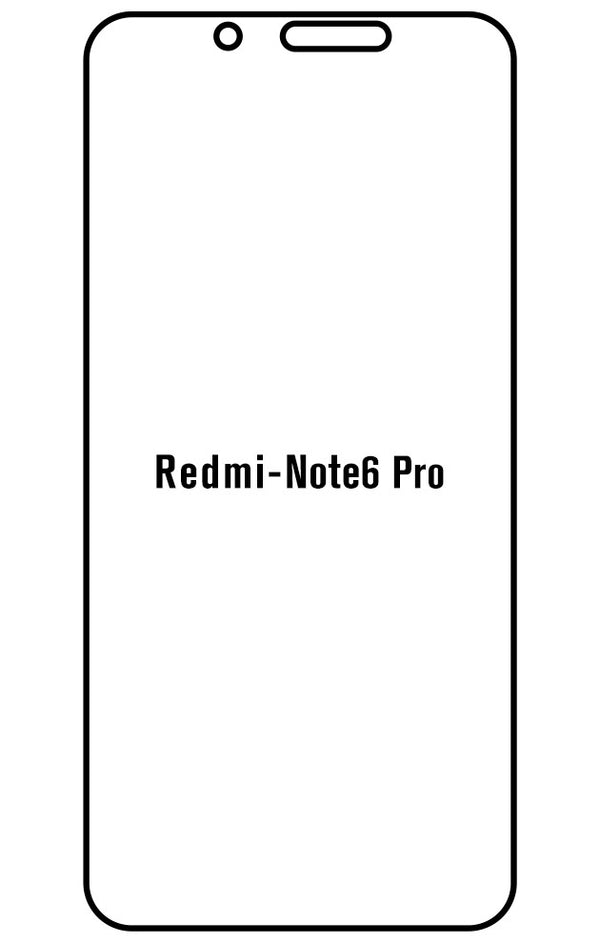 Film hydrogel Xiaomi Redmi Note 6 Pro - Film écran anti-casse Hydrogel