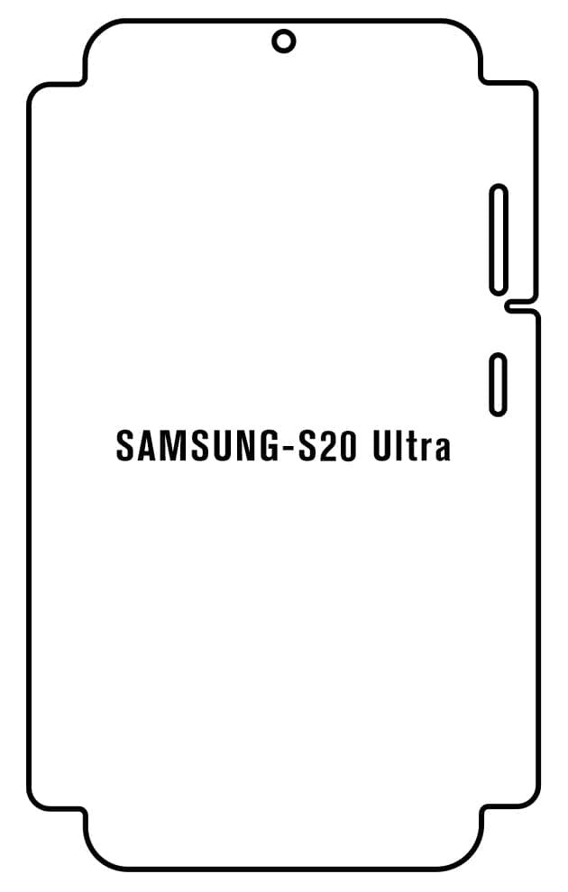 Film hydrogel Samsung Galaxy S20 Ultra 4G-5G - S20 Ultra LTE - Film écran anti-casse Hydrogel