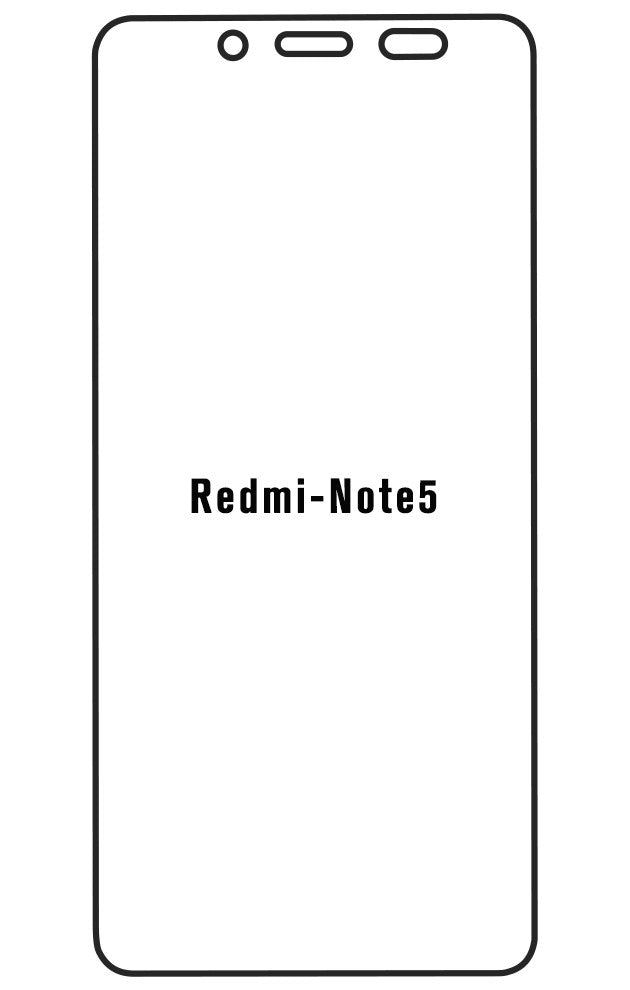 Film hydrogel Xiaomi Redmi Note5 - Film écran anti-casse Hydrogel