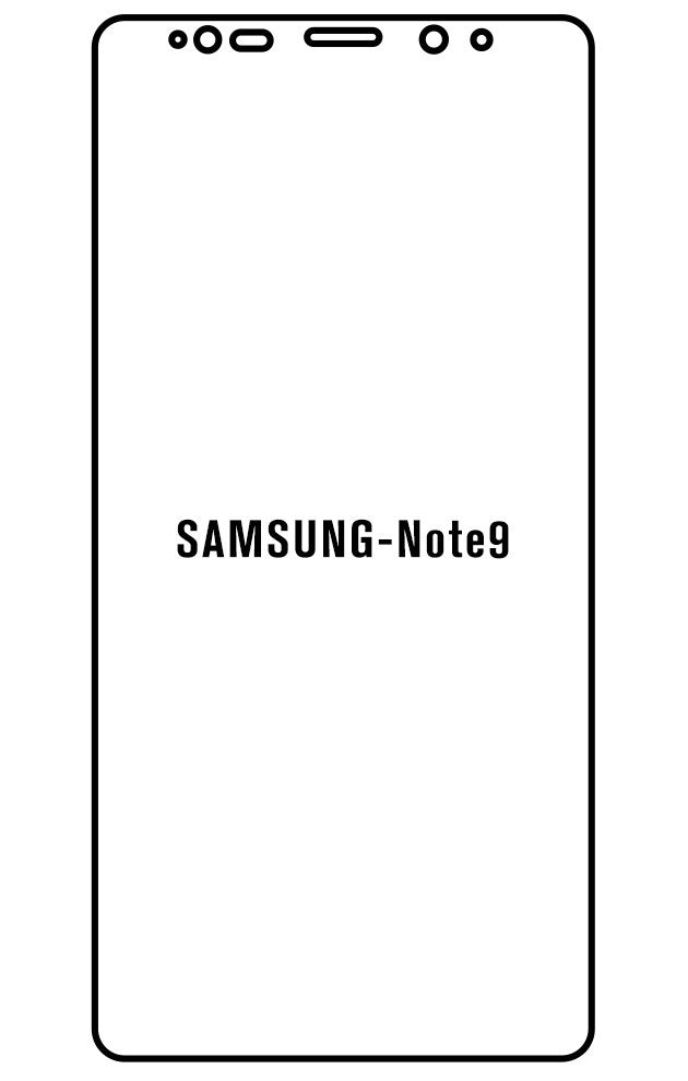 Film hydrogel Samsung Galaxy Note9 - Film écran anti-casse Hydrogel