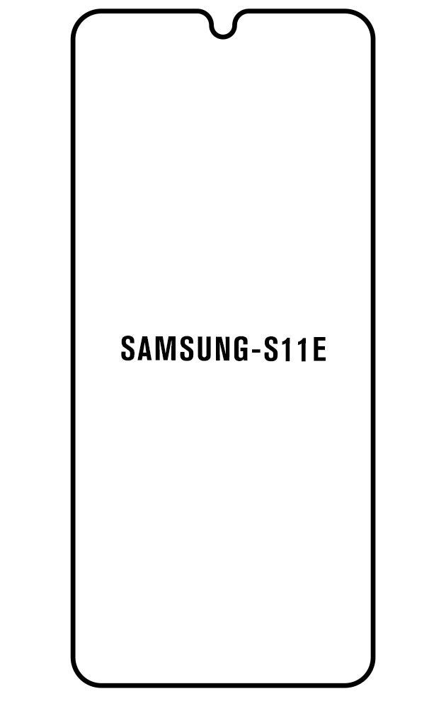 Film hydrogel Samsung Galaxy S11E - Film écran anti-casse Hydrogel