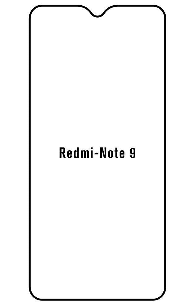 Film hydrogel Xiaomi Redmi Note 9 4G - Film écran anti-casse Hydrogel