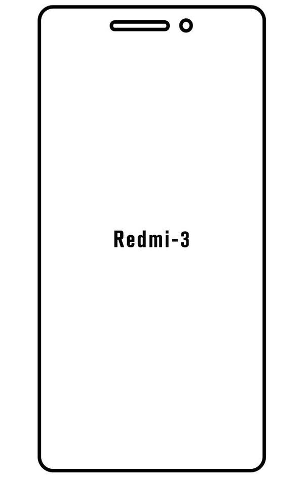 Film hydrogel Xiaomi Redmi 3 - Film écran anti-casse Hydrogel