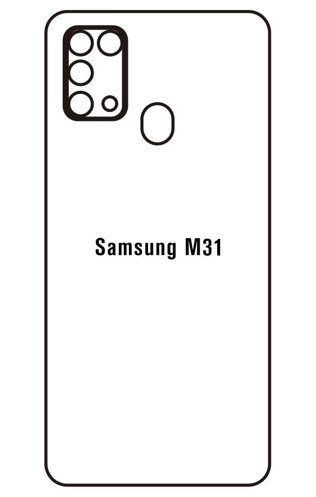 Film hydrogel Samsung Galaxy M31 - Film écran anti-casse Hydrogel