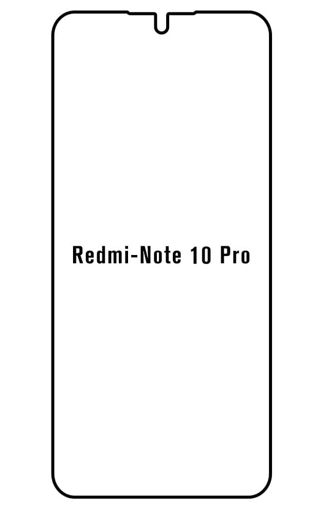 Film hydrogel Xiaomi Redmi Note 10 Pro (India) - Film écran anti-casse Hydrogel