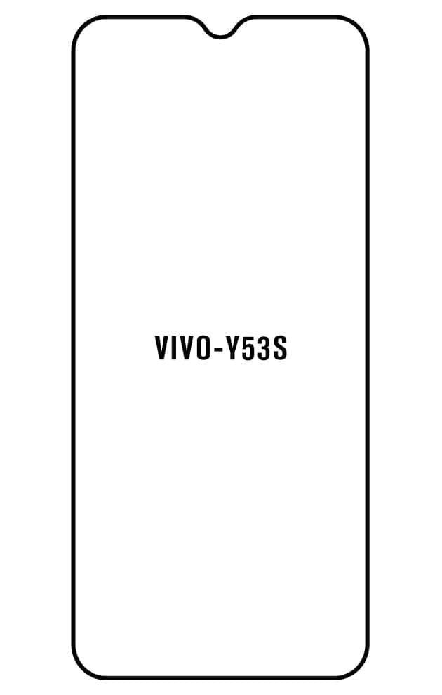 Film hydrogel Vivo Y53S 4G - Film écran anti-casse Hydrogel
