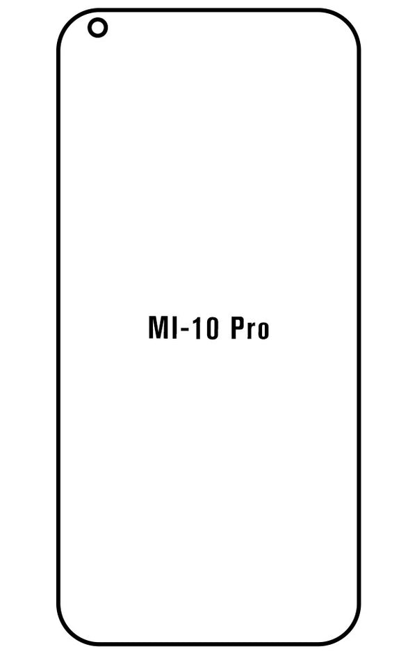 Film hydrogel Xiaomi Mi 10 Pro 5G - Film écran anti-casse Hydrogel