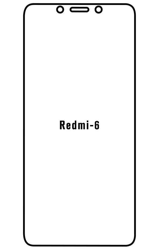Film hydrogel Xiaomi Redmi 6 - Film écran anti-casse Hydrogel