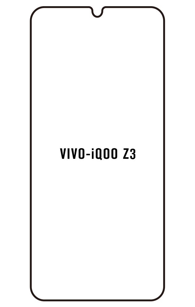 Film hydrogel Vivo iQOO Z3 - Film écran anti-casse Hydrogel