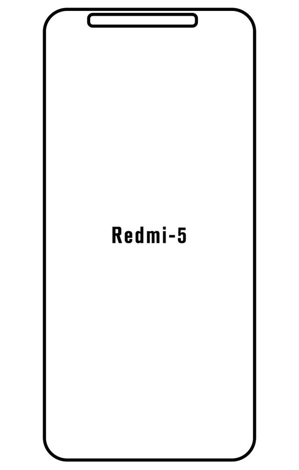 Film hydrogel Xiaomi Redmi 5 - Film écran anti-casse Hydrogel