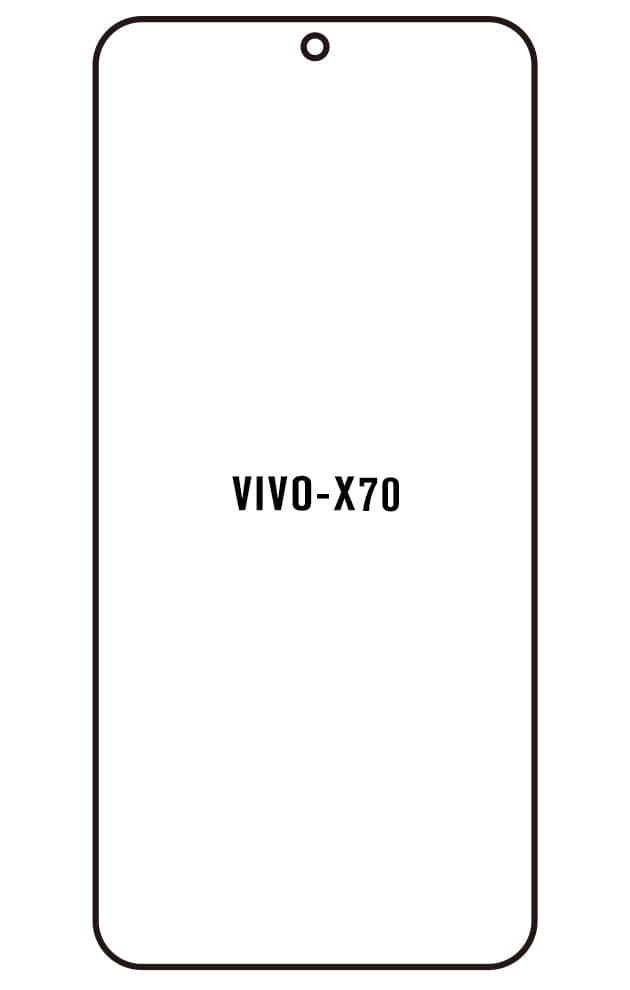 Film hydrogel Vivo X70 - Film écran anti-casse Hydrogel
