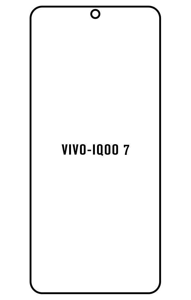 Film hydrogel Vivo iQOO7 5G - Film écran anti-casse Hydrogel