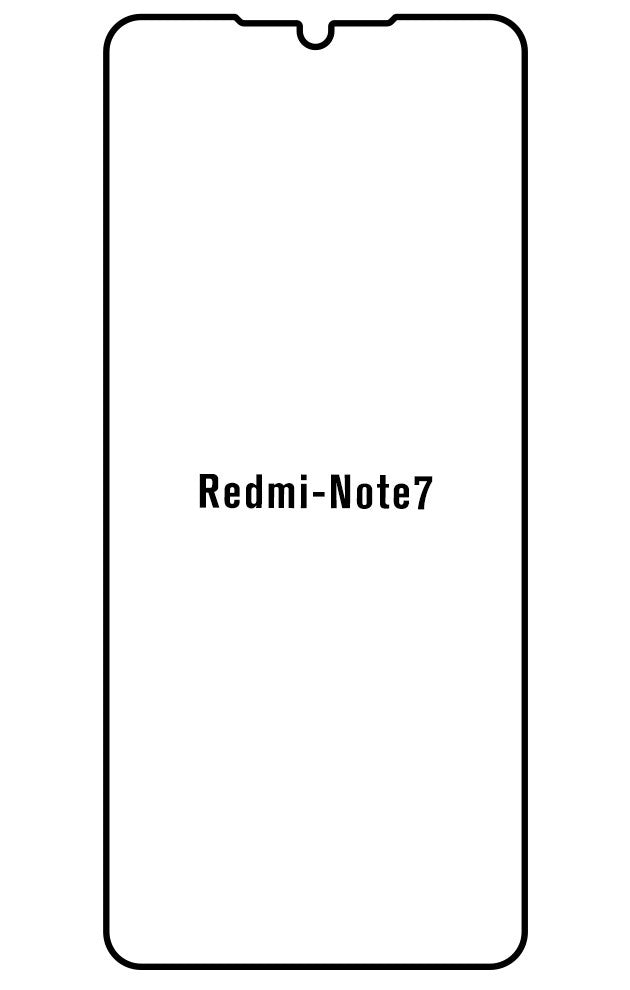 Film hydrogel Xiaomi Redmi Note 7 - Film écran anti-casse Hydrogel