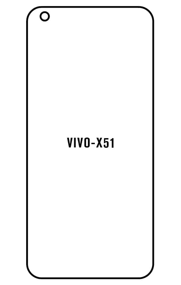 Film hydrogel Vivo X51 5G - Film écran anti-casse Hydrogel