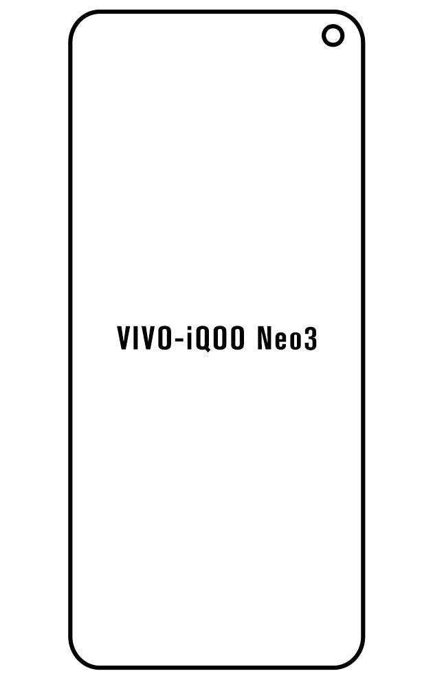 Film hydrogel Vivo iQOO Neo3 5G - Film écran anti-casse Hydrogel