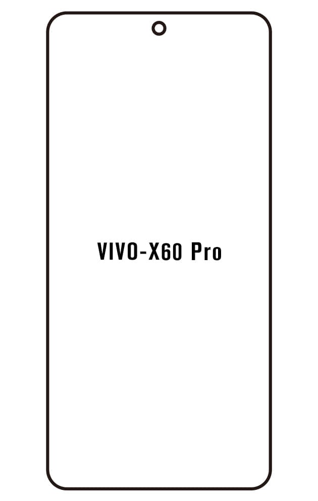 Film hydrogel Vivo X60 Pro (overseas version) - Film écran anti-casse Hydrogel