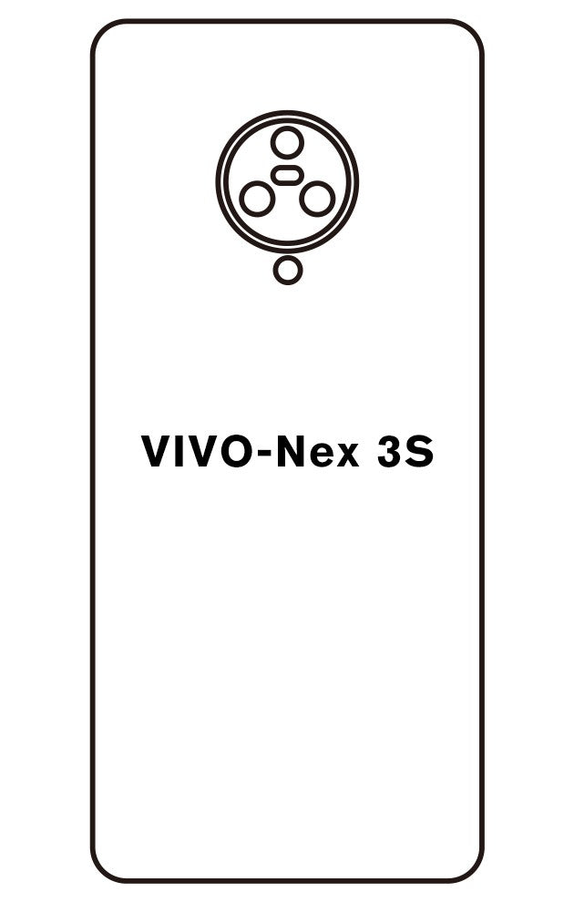 Film hydrogel Vivo NEX 3S 5G - Film écran anti-casse Hydrogel
