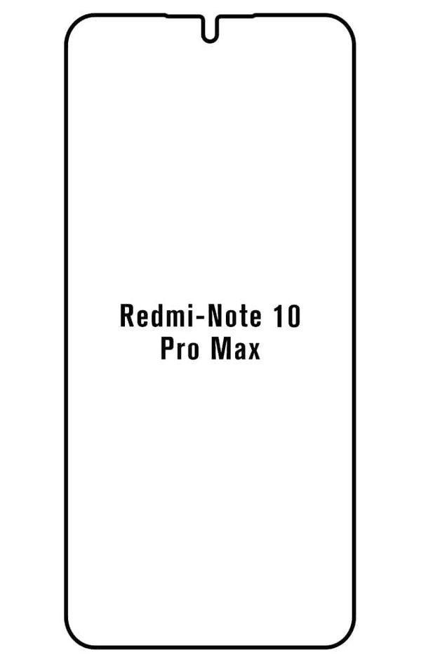 Film hydrogel Xiaomi Redmi Note 10 Pro Max - Film écran anti-casse Hydrogel