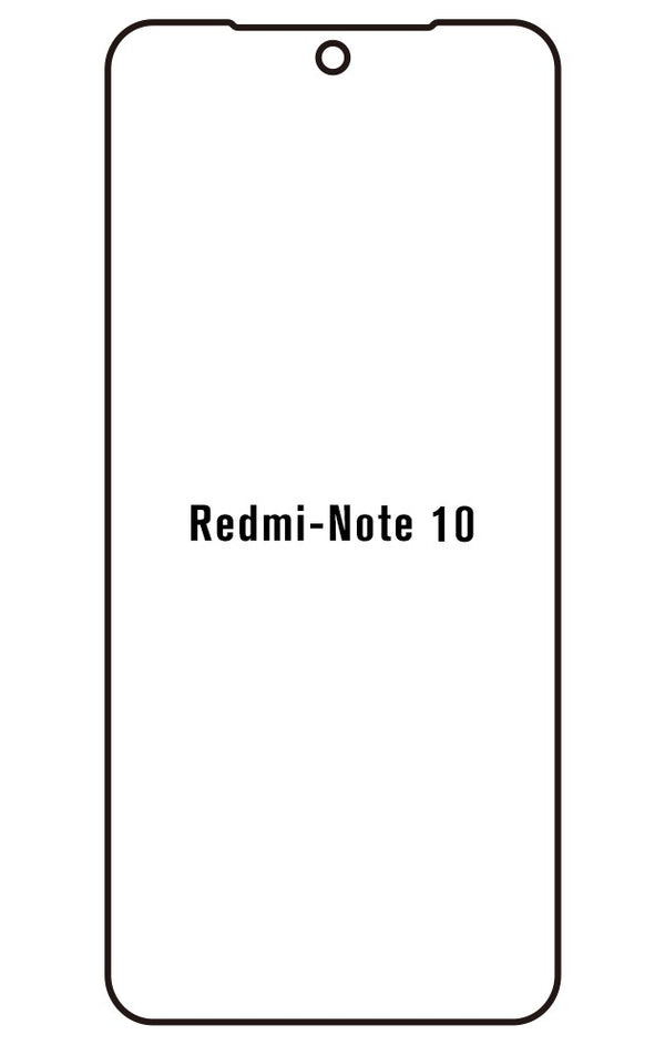 Film hydrogel Xiaomi Redmi Note 10 4G - Film écran anti-casse Hydrogel