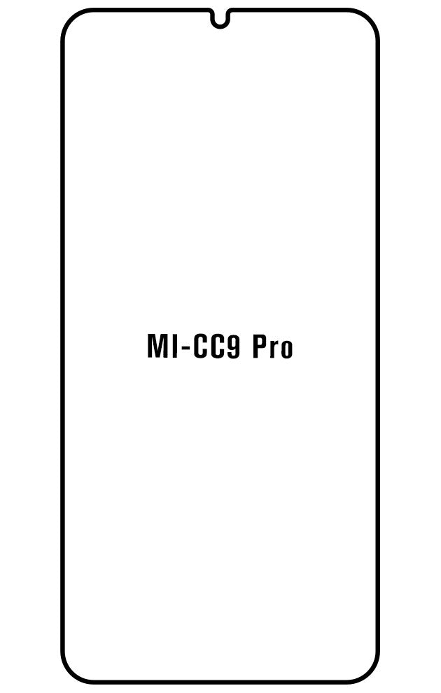 Film hydrogel Xiaomi Mi CC9 Pro - Film écran anti-casse Hydrogel