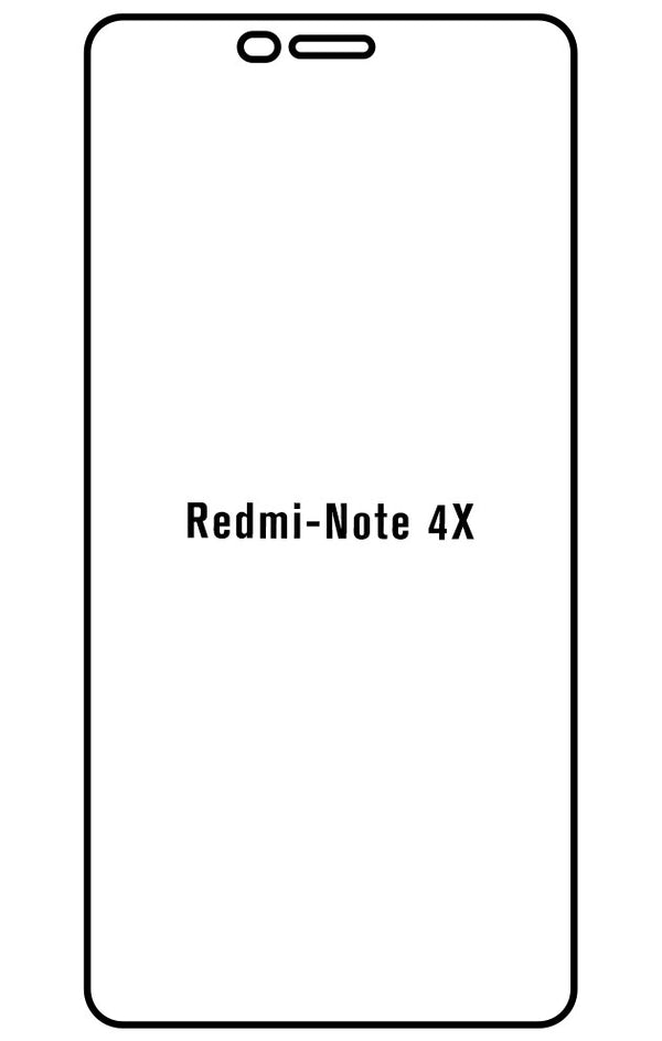 Film hydrogel Xiaomi Redmi Note4X - Film écran anti-casse Hydrogel
