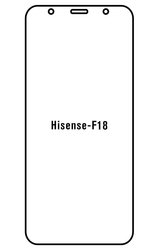 Film hydrogel Hisense F18 - Film écran anti-casse Hydrogel