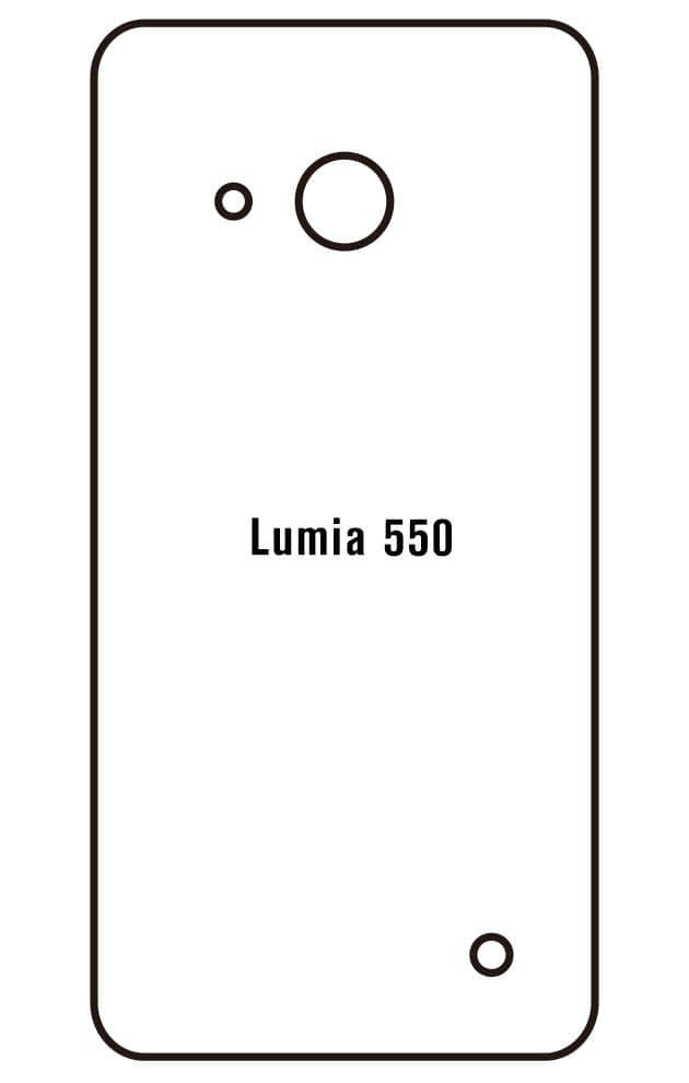 Film hydrogel Microsoft Lumia 550 - Film écran anti-casse Hydrogel