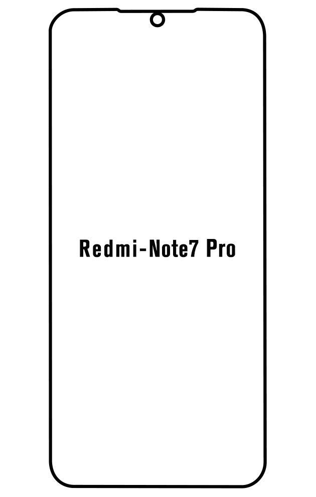 Film hydrogel Xiaomi Redmi Note 7 Pro - Film écran anti-casse Hydrogel
