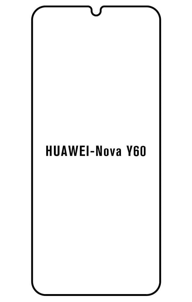 Film hydrogel Huawei Nova Y60 - Film écran anti-casse Hydrogel