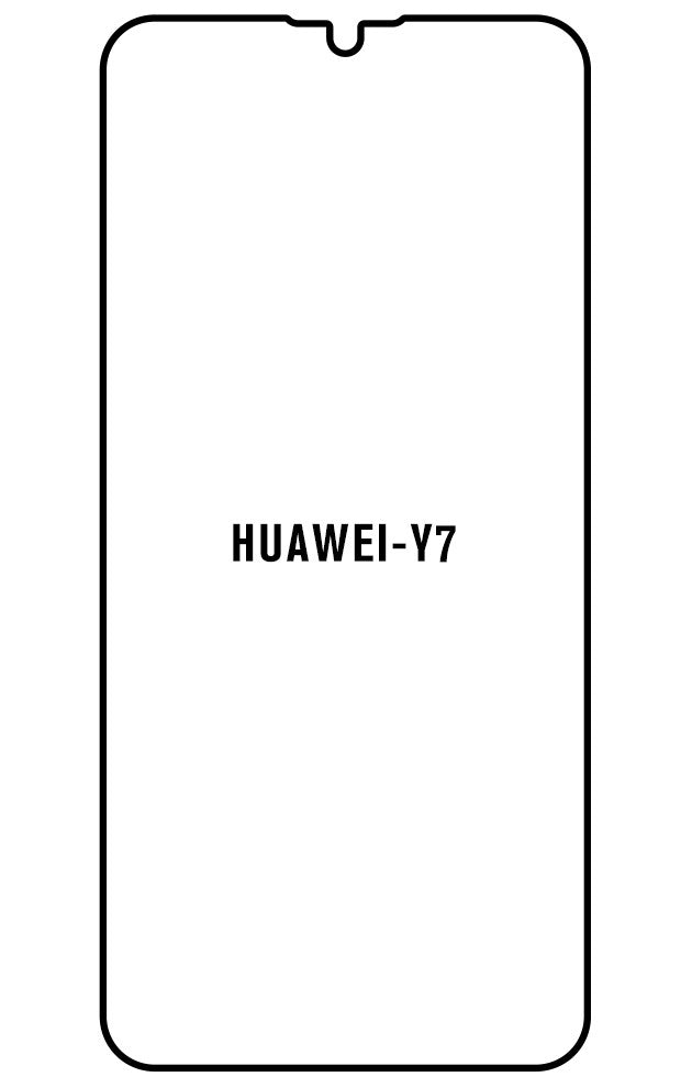 Film hydrogel Huawei Y7 2019 - Film écran anti-casse Hydrogel