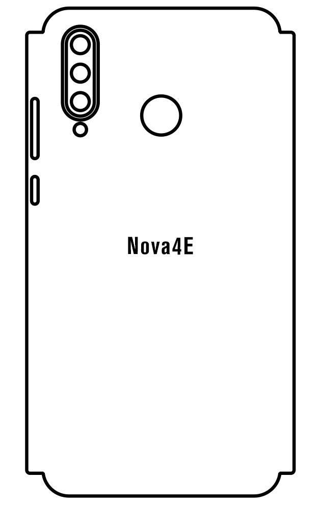 Film hydrogel Huawei Nova4e - Film écran anti-casse Hydrogel