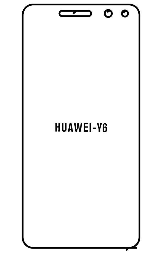 Film hydrogel Huawei Y6 2017 - Film écran anti-casse Hydrogel