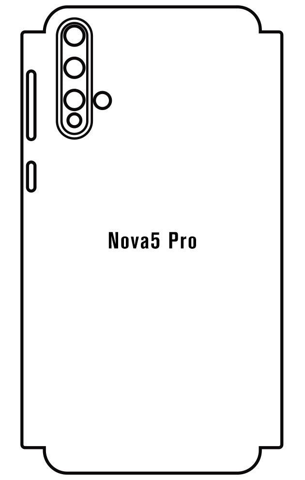 Film hydrogel Huawei Nova5 Pro - Film écran anti-casse Hydrogel