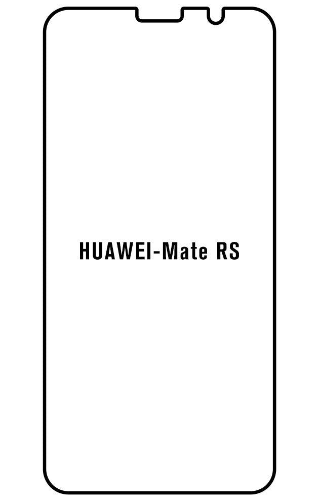 Film hydrogel Huawei Mate RS - Film écran anti-casse Hydrogel