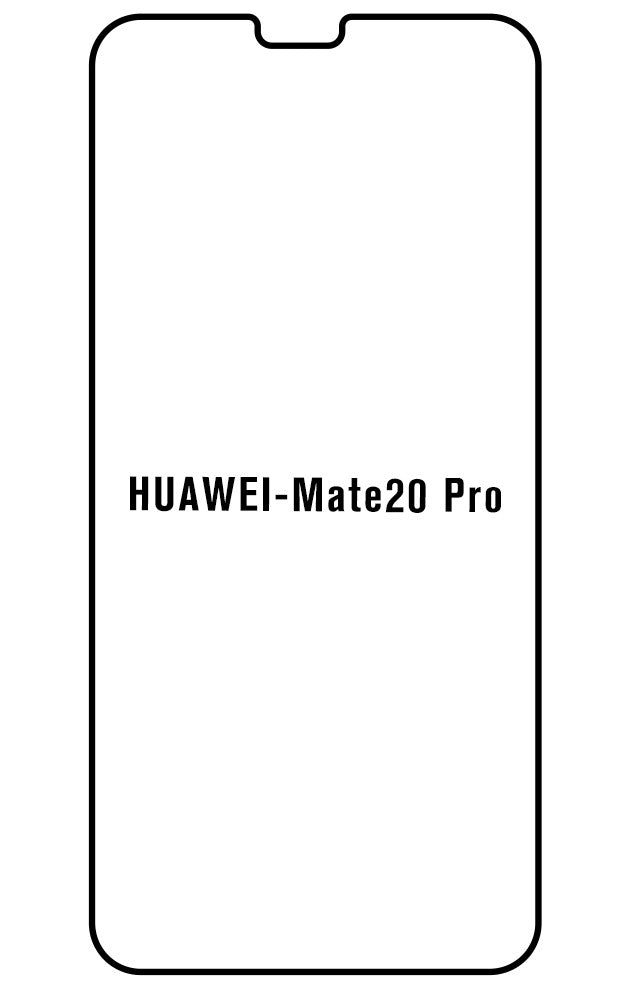 Film hydrogel Huawei Mate20 Pro - Film écran anti-casse Hydrogel