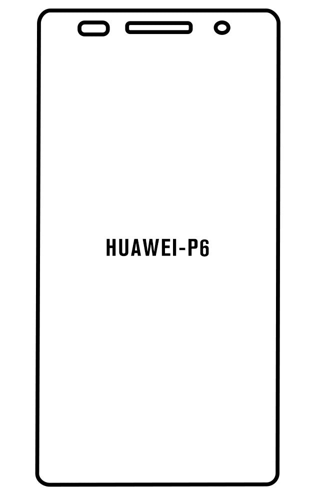 Film hydrogel Huawei P6 - Film écran anti-casse Hydrogel