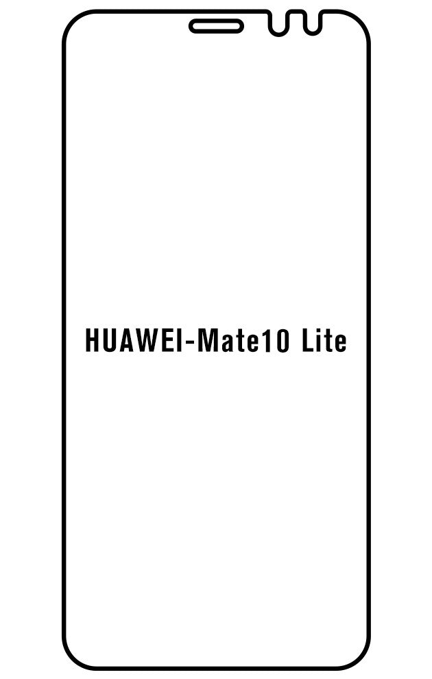 Film hydrogel Huawei Mate10 Lite - Film écran anti-casse Hydrogel